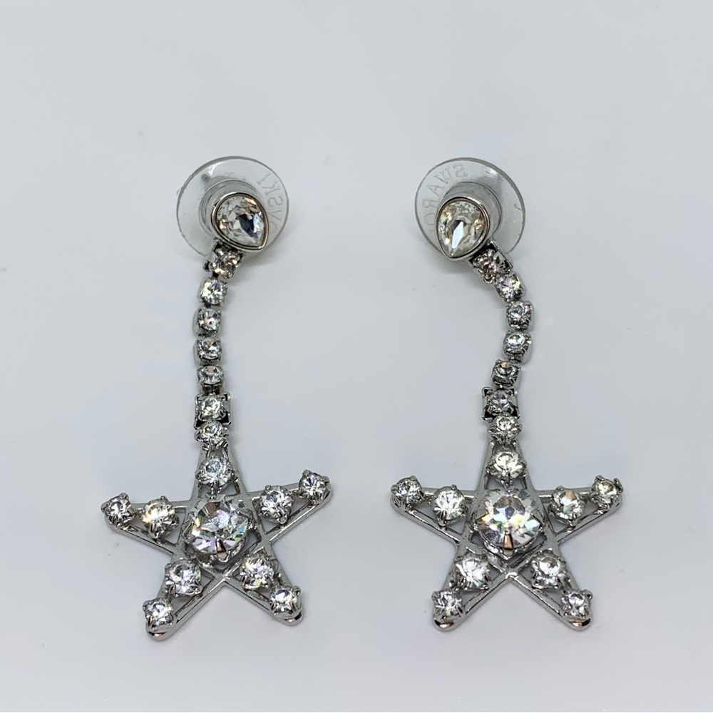 Swarovski Star Drop Earrings!
